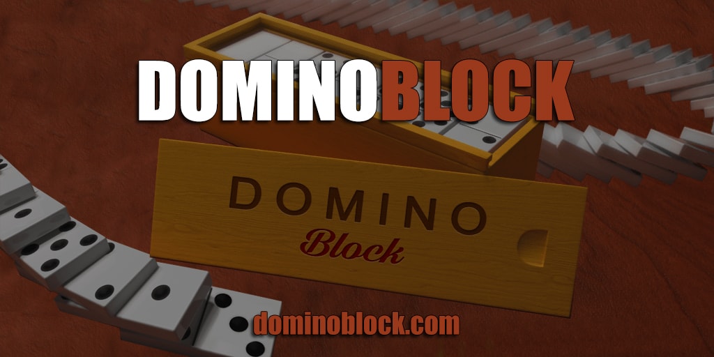 jeu de domino on X: Domino Block, also known as The Block Game, is the  simplest of all domino games, and one that people know the most. #  dominoblock # blockgame #